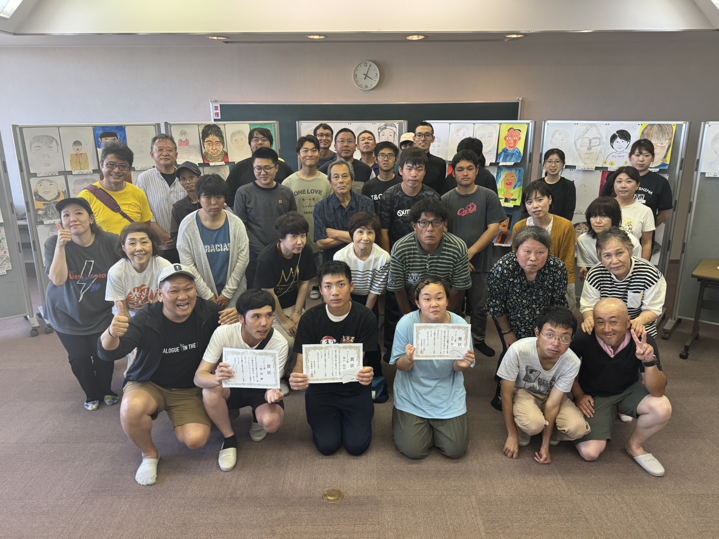 第一回情熱絵画クラブ展覧会を開催しました！